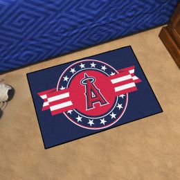 Los Angeles Angels Patriotic Starter Mat - 19 x 30