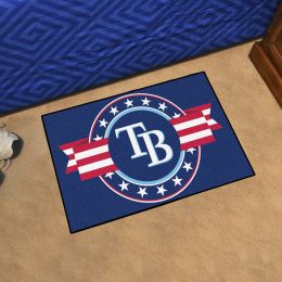 Tampa Bay Rays Patriotic Starter Mat - 19 x 30