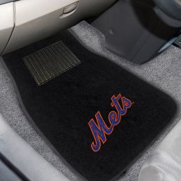 New York Mets Embroidered Floor Mat Set