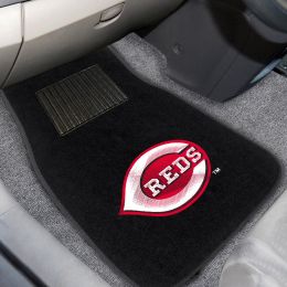 Cincinnati Reds Embroidered Floor Mat Set