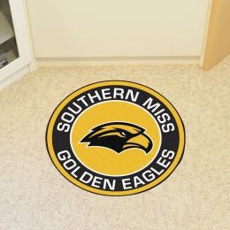 Southern Miss Golden Eagles Logo Roundel Mat-27" Area Rug