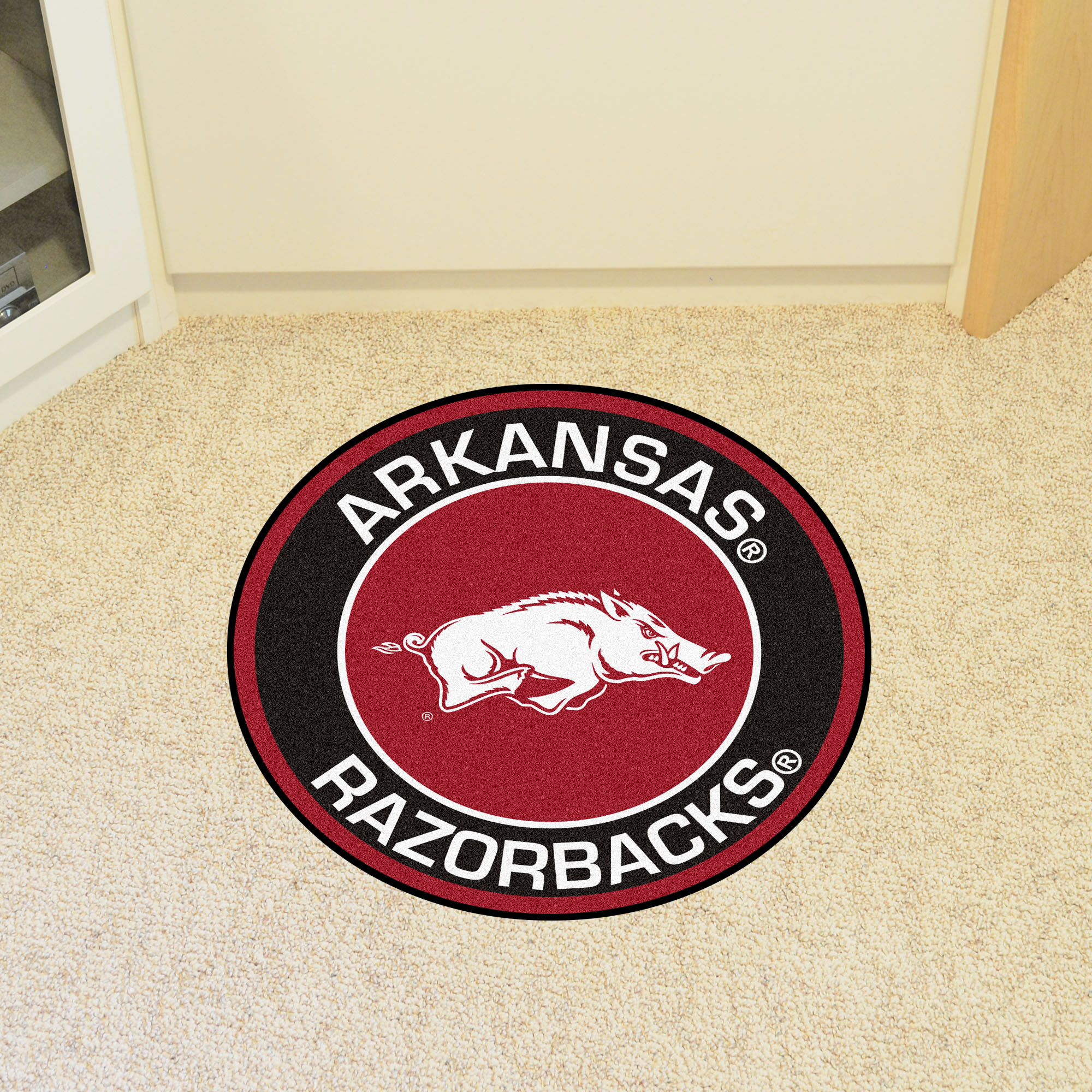 University of Arkansas Logo Roundel Mat â€“ 27â€