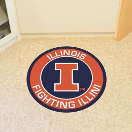 University of Illinois Fighting Illini Logo Roundel Mat - 27"