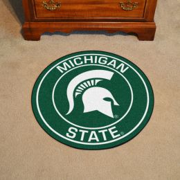 Michigan State University Spartans Logo Roundel Mat - 27"