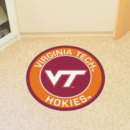 Virginia Tech Hokies Logo Roundel Mat - 27"