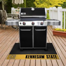 Kennesaw State University Grill Mat â€“ Vinyl 26 x 42