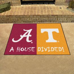Alabama - Tennessee House Divided Mat - 34 x 45
