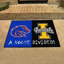 Boise State - Idaho House Divided Mat - 34 x 45