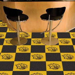 UAPB Team Carpet Tiles - 45 sq ft