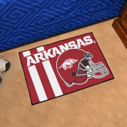 University of Arkansas Helmet Starter Doormat - 19" x 30"