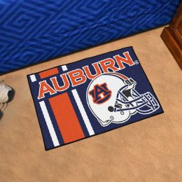 Auburn University Helmet Inspired Starter Doormat - 19" x 30"