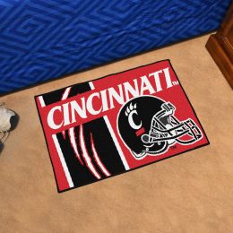 University of Cincinnati Helmet Starter Doormat - 19" x 30"