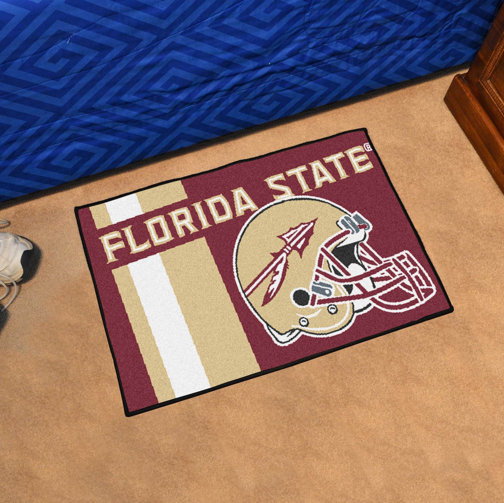 Florida State University Helmet Starter Doormat 19????? x 30?????