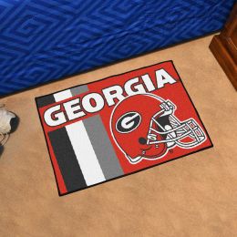 University of Georgia Helmet Starter Doormat - 19" x 30"
