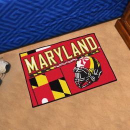 University of Maryland Helmet Starter Doormat - 19" x 30"