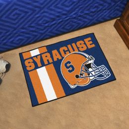 Syracuse University Helmet Starter Doormat - 19" x 30"
