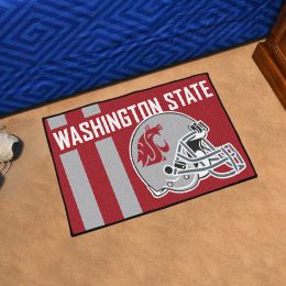 Washington State University Helmet Starter Doormat - 19" x 30"