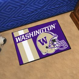 UW Huskies Helmet Starter Doormat - 19 x 30