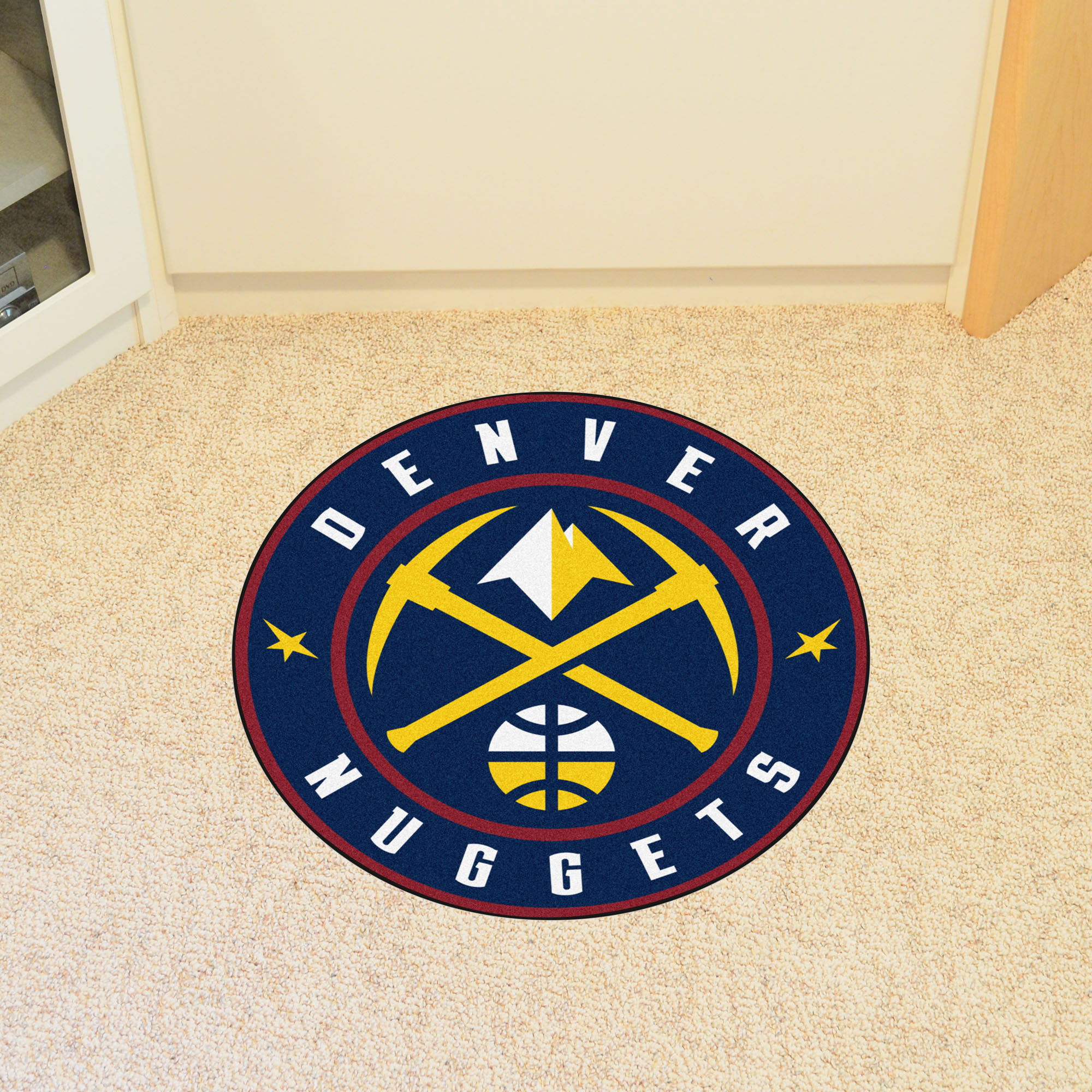 Denver Nuggets Logo Roundel Mat â€“ 27â€