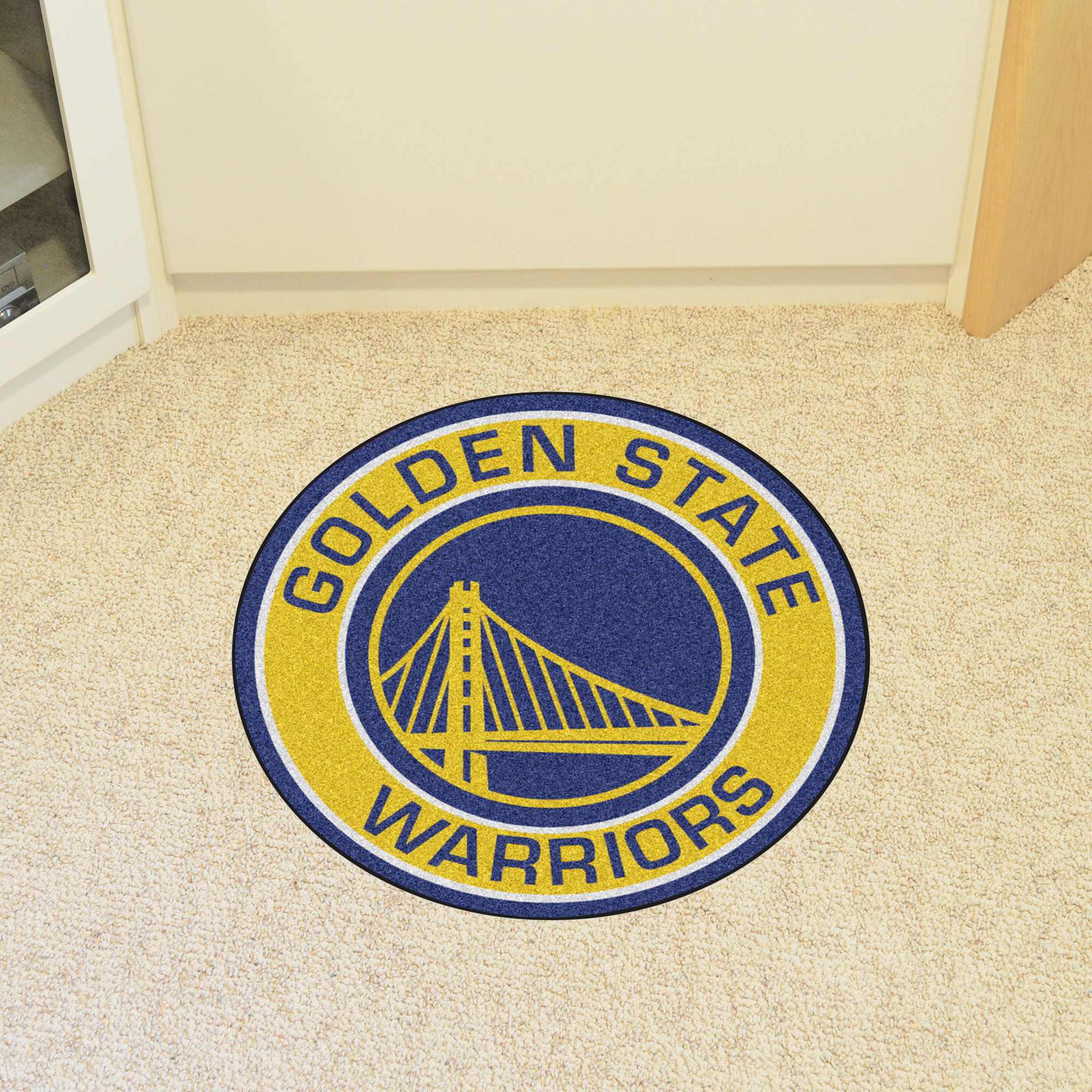Golden State Warriors Logo Roundel Mat â€“ 27â€