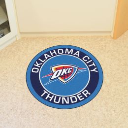 Oklahoma City Thunder Logo Roundel Mat – 27”