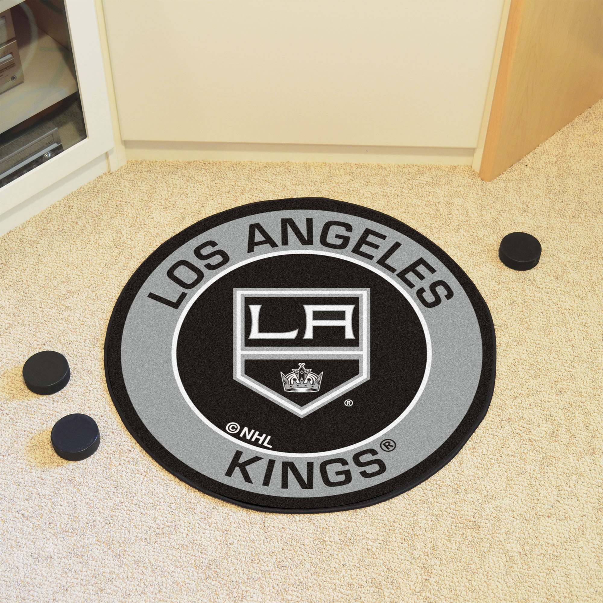 Los Angeles Kings Logo Roundel Mat â€“ 27â€