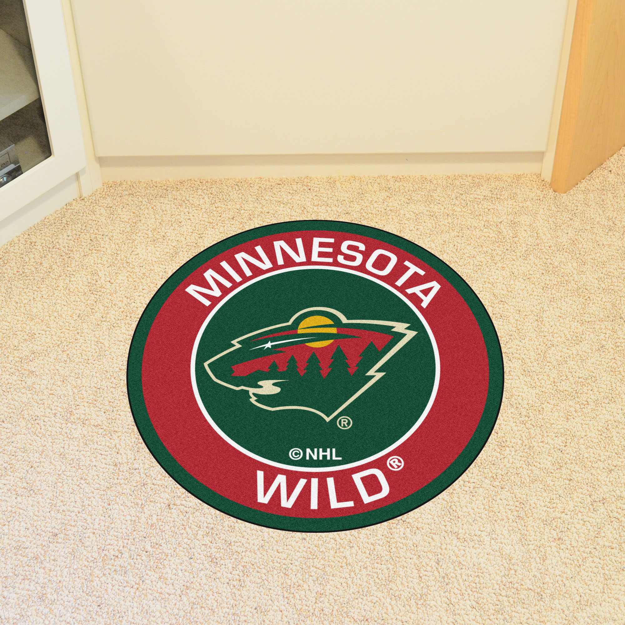 Minnesota Wild Logo Roundel Mat â€“ 27â€