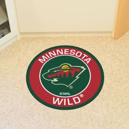 Minnesota Wild Logo Roundel Mat – 27”