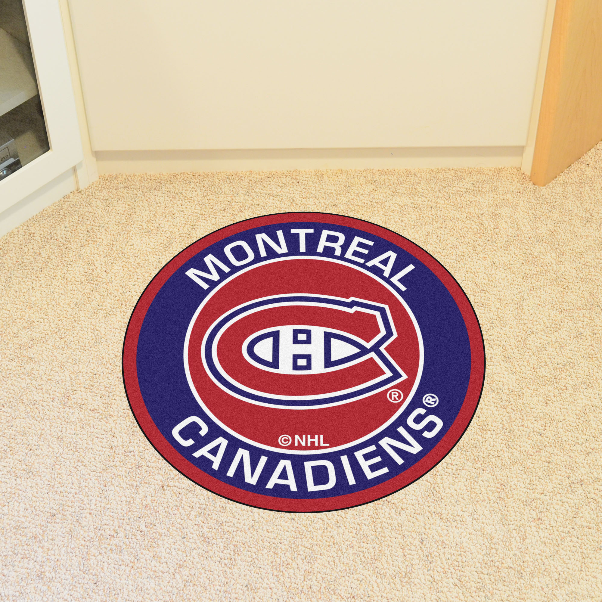 Montreal Canadiens Logo Roundel Mat – 27”