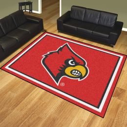University of Louisville Cardinals Area Rug - Nylon 8' x 10'