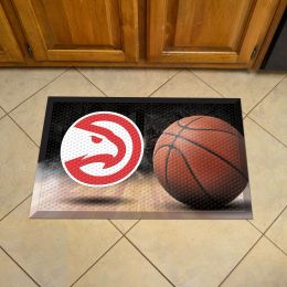 Atlanta Hawks Scrapper Doormat - 19 x 30 rubber