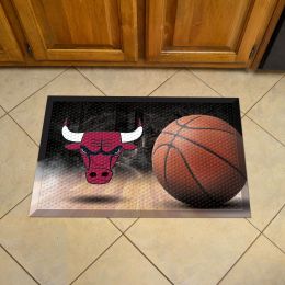 Chicago Bulls Scrapper Doormat - 19 x 30 rubber