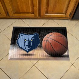 Memphis Grizzlies Scrapper Doormat - 19 x 30 rubber