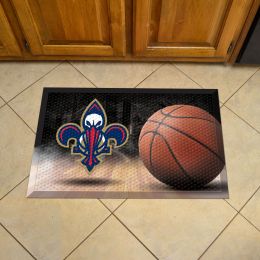 New Orleans Pelicans Scrapper Doormat - 19 x 30 rubber