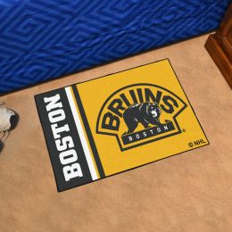 Bruins Logo Inspired Starter Doormat - 19” x 30”