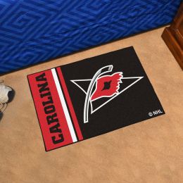 Hurricanes Logo Inspired Starter Doormat - 19â€ x 30â€