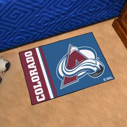 Avalanche Logo Inspired Starter Doormat - 19â€ x 30â€