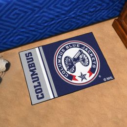 Blue Jackets Logo Inspired Starter Doormat - 19” x 30”