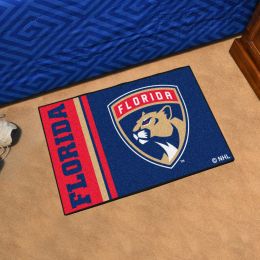 Panthers Logo Inspired Starter Doormat - 19” x 30”