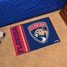 Panthers Logo Inspired Starter Doormat - 19â€ x 30â€