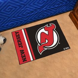 Devils Logo Inspired Starter Doormat - 19” x 30”