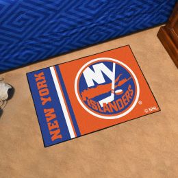 Islanders Logo Inspired Starter Doormat - 19â€ x 30â€