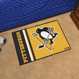 Penguins Logo Inspired Starter Doormat - 19” x 30”
