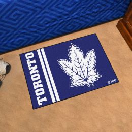 Maple Leafs Logo Inspired Starter Doormat - 19” x 30”