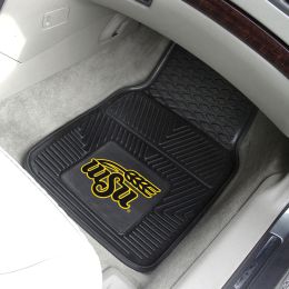 WSU Shockers 2pc Vinyl Car Floor Mats - 18 x 27