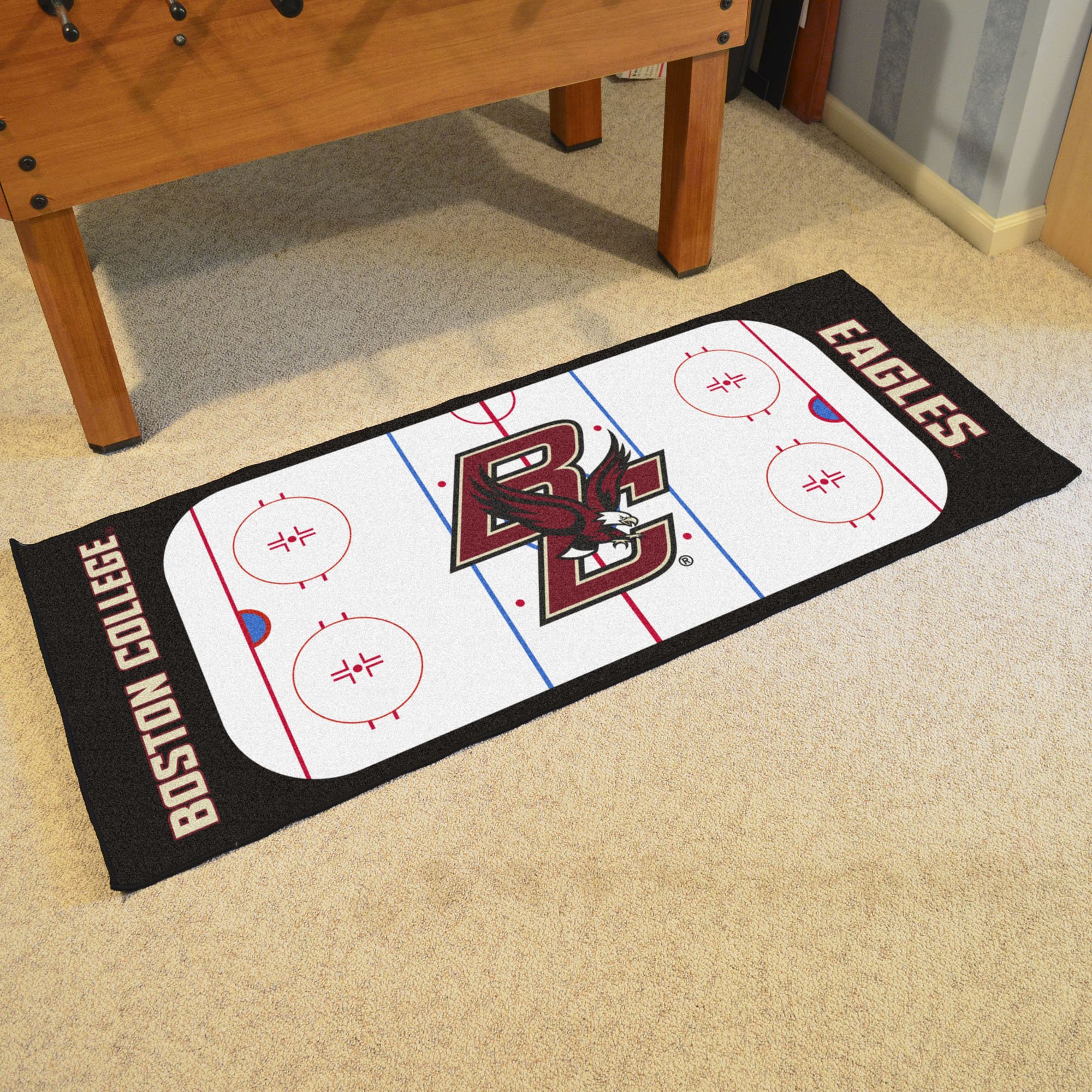 BC Eagles Hockey Rink Runner Mat x 29.5 x 72