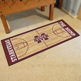 MSU Bulldogs Basketball Court runner Mat - 30 x 72