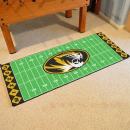 Missouri Tigers Field runner Mat - Nylon 30 x 72