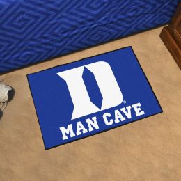 Duke Blue Devils "D" Logo Man Cave Starter Mat - 19 x 30