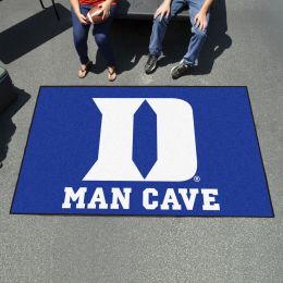 Duke Blue Devils "D" Logo Man Cave Ulti-Mat - 60 x 96